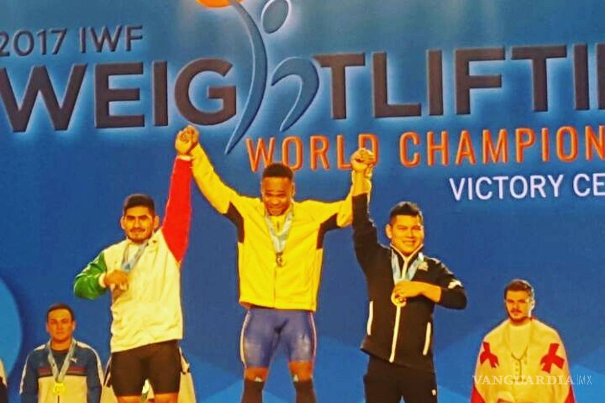 Mexicanos logran plata y bronce en Mundial de Halterofilia