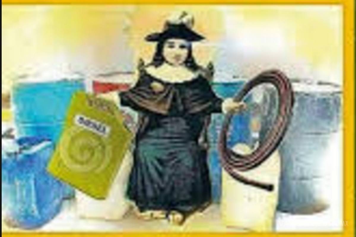 $!Los huachicoleros ya tienen a quién encomendarse... al 'Santo Niño Huachicolero'