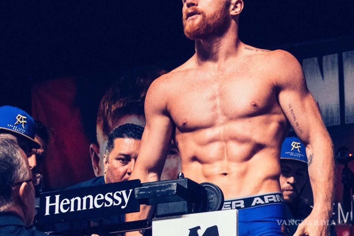 Revelan sexy foto del 'Canelo' Álvarez ¡y lo comparan con Zague!