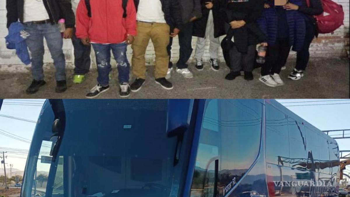 Interceptan autobús con 12 indocumentados en Torreón