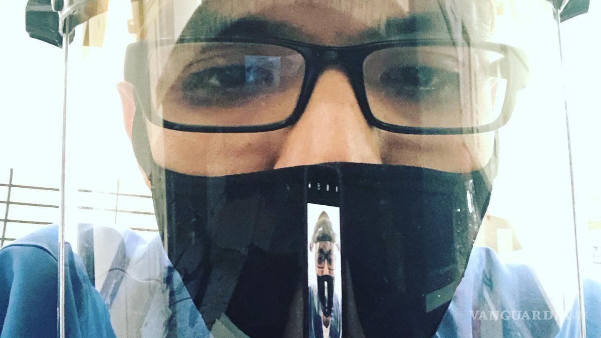 Ve médico de Saltillo inminente separarse de su familia a causa del coronavirus