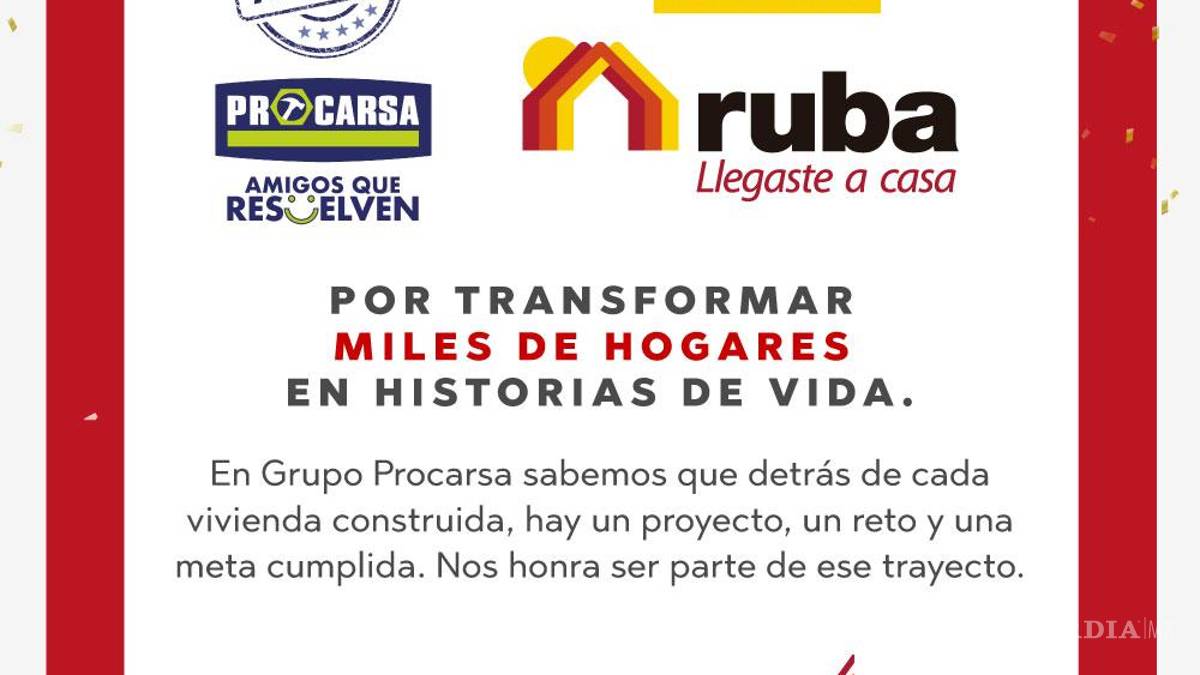 Ruba cumple 45 años marcando el rumbo de la vivienda en México