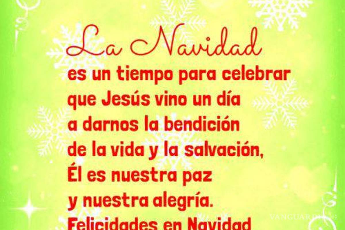 $!¿Inspiración para una tarjeta navideña? Las mejores frases en imagen para desear Feliz Navidad 2023