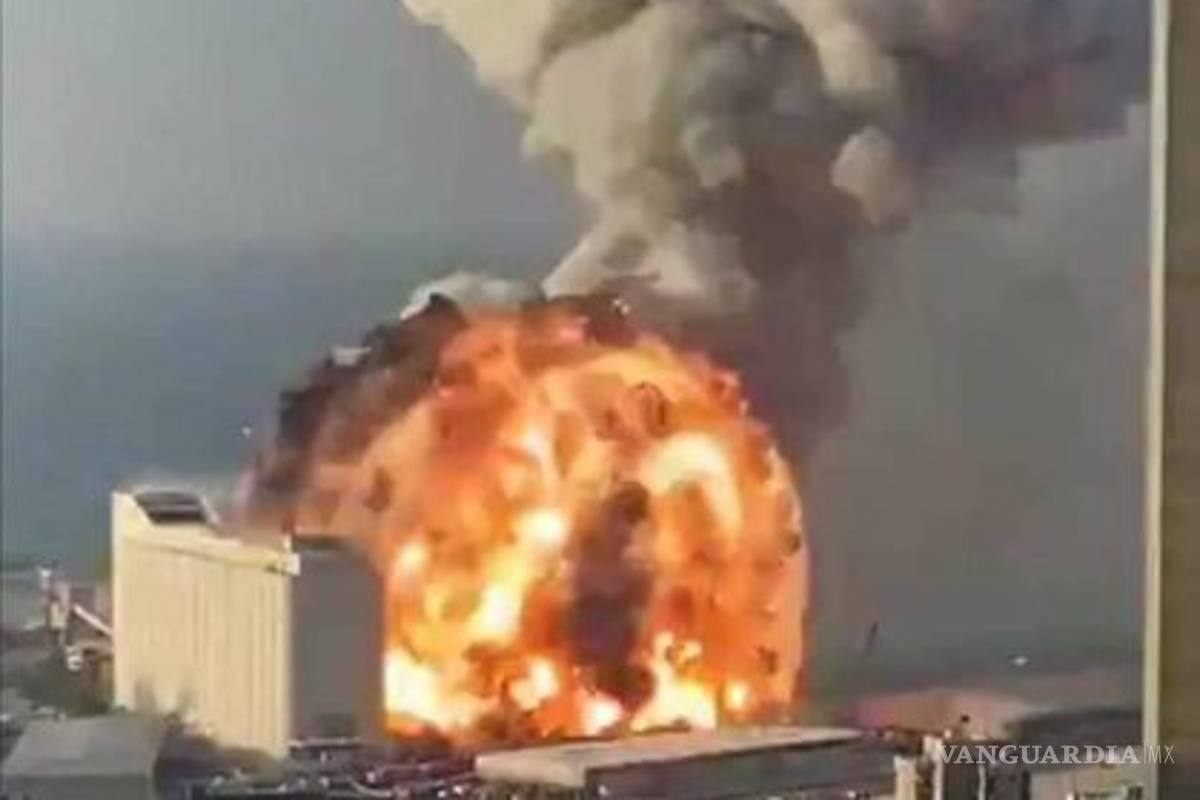 Guardaban 2,700 toneladas de nitrato de amonio en almacén que explotó en Beirut; van 78 muertos