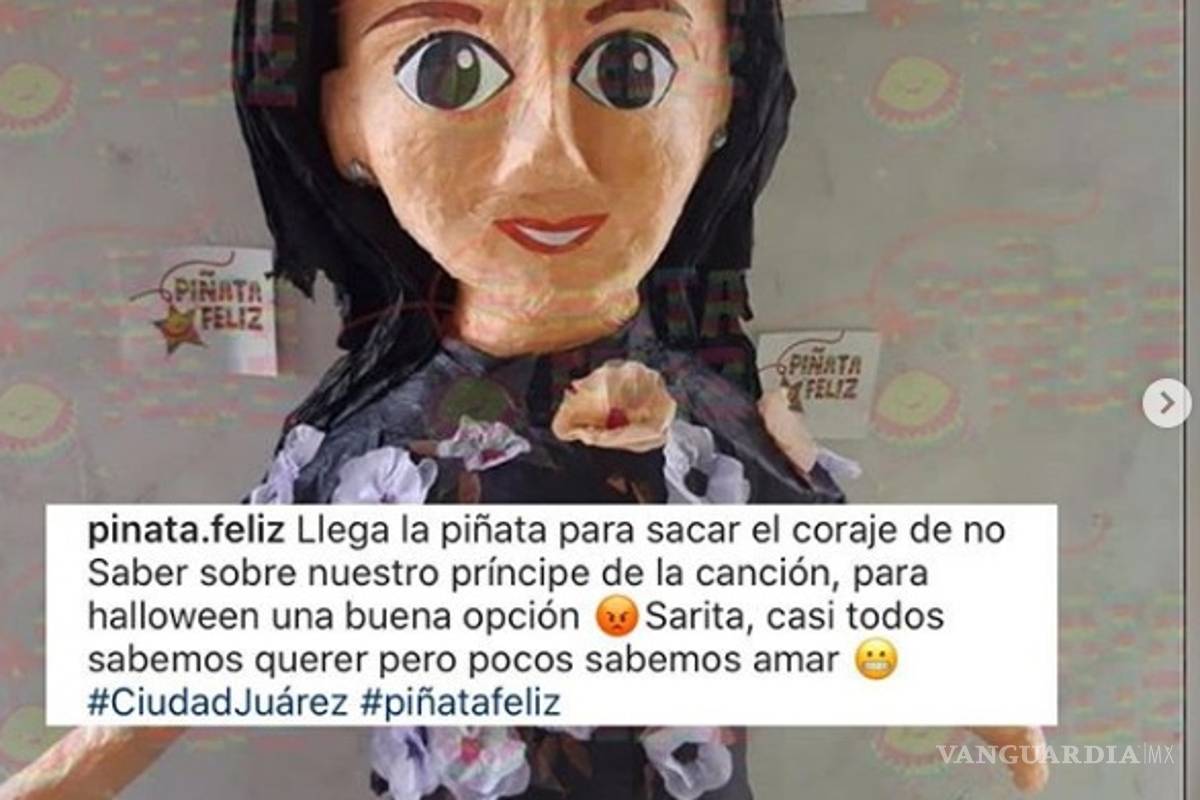 Ideal para Halloween: la piñata de Sarita Sosa