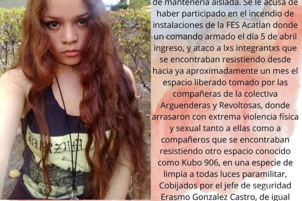 Estudiante que protestó en FES Acatlán fue detenida, agredida y torturada: feministas