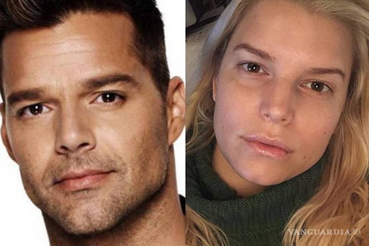 Jessica Simpson encantada de ser hermana gemela de Ricky Martin