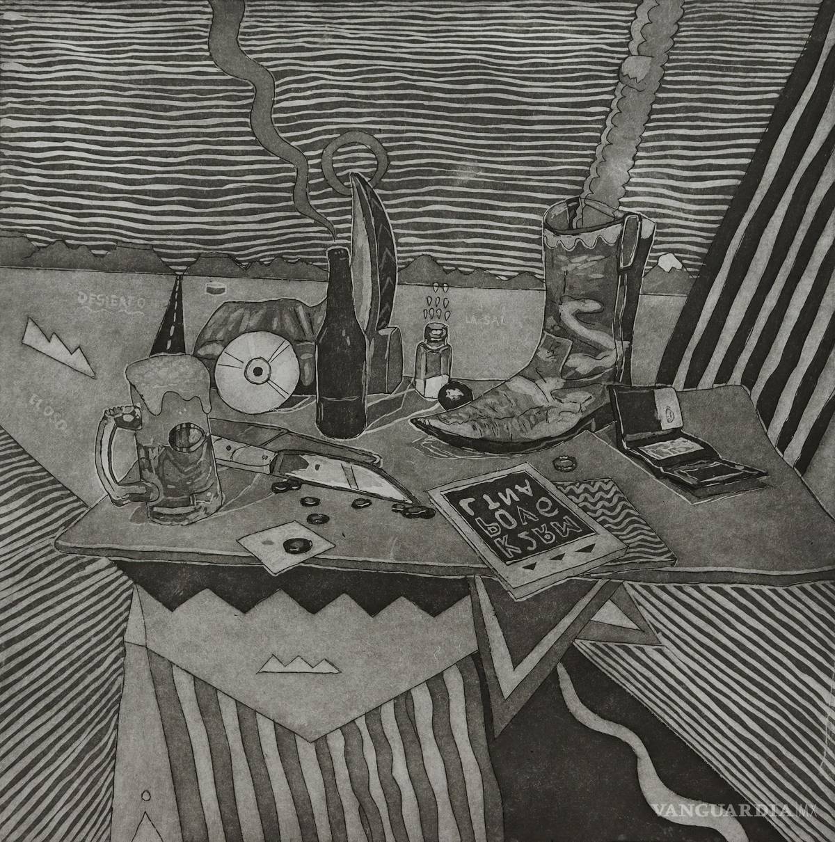 $!Roy Carrum: sinestesia monocroma