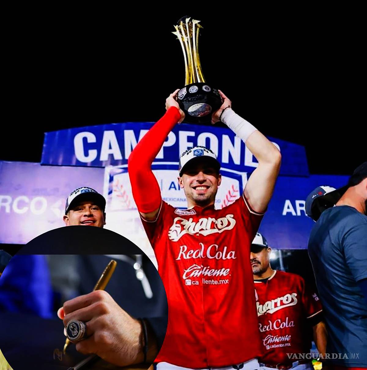 $!Luis Carlos Martínez Sánchez Bicampeón como parador corto de los Charros de Jalisco en la Liga Mexicana del Pacifico.