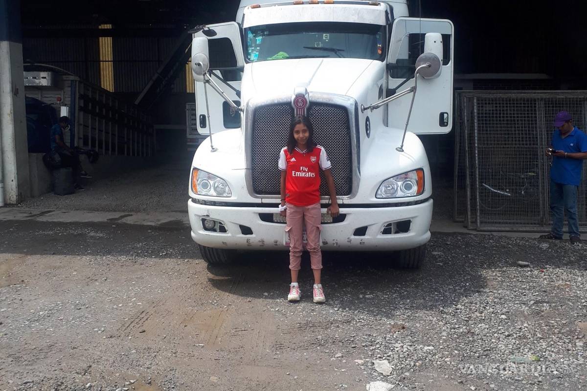 Ella es Kimberly, la niña de 14 años que... ¡ya es trailera! (video)