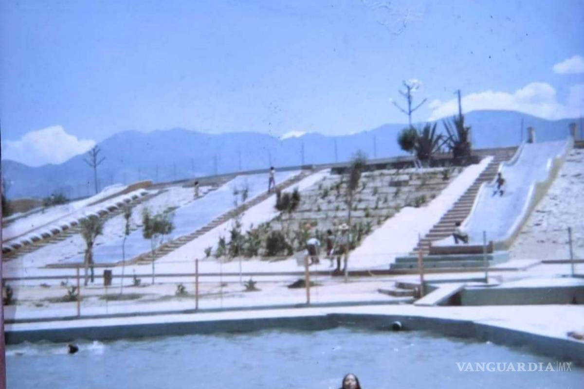Saltillo: la foto que revela una antigua alberca en la Ciudad Deportiva; hoy es ‘skatepark’