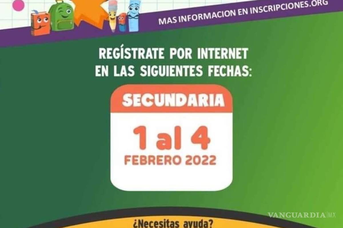 Inician preinscripciones para Educación Básica en Coahuila