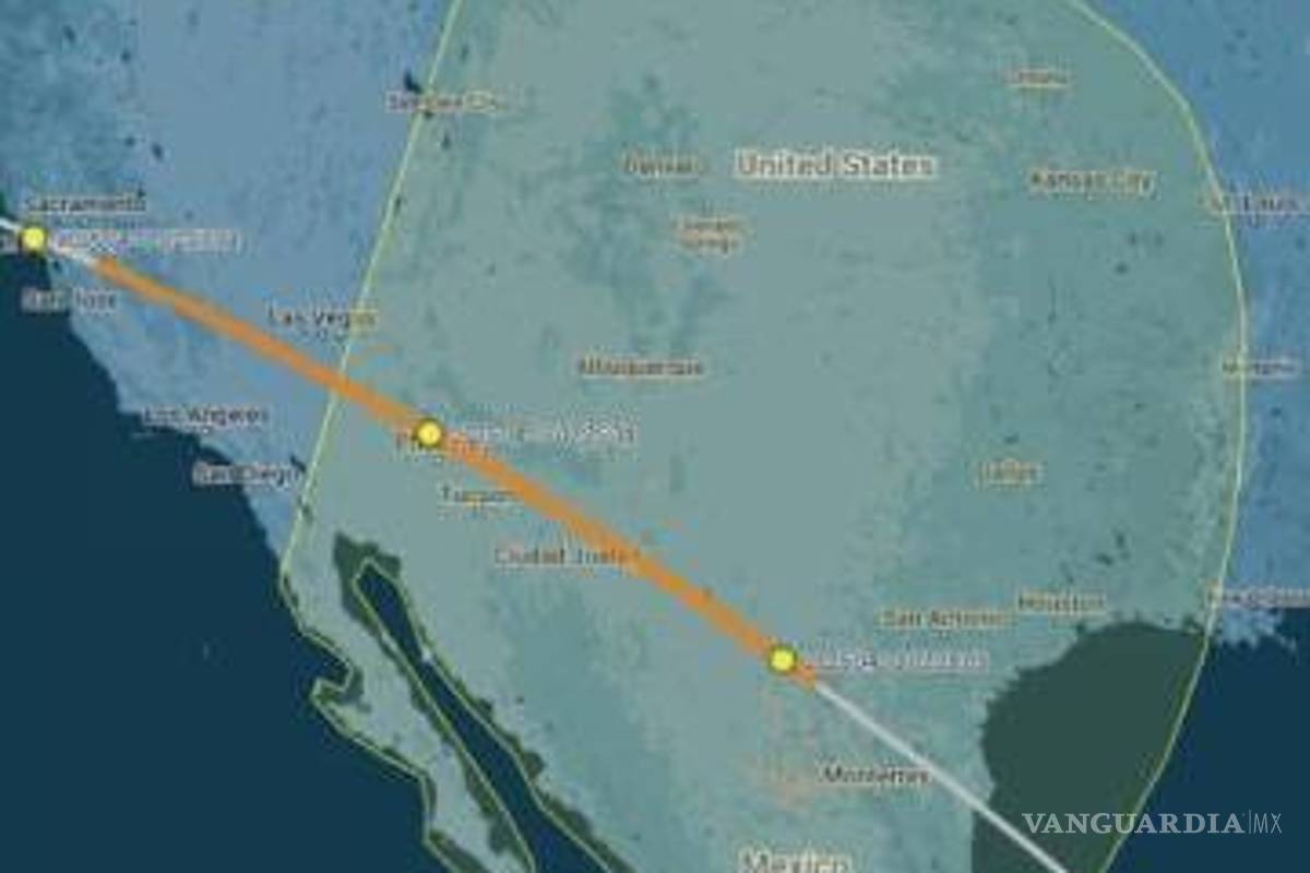 $!El fenómeno fue visible en al menos 13 municipios de Coahuila y más de 50 localidades del país.