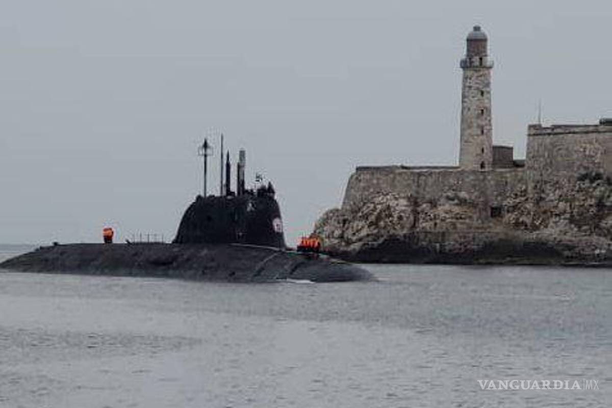 Submarino nuclear y barcos de guerra rusos arribaron a La Habana