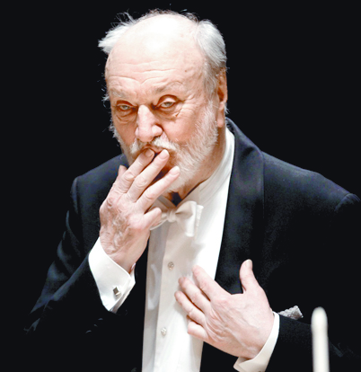 Muere Kurt Masur, director emérito de la Filarmónica de Nueva York