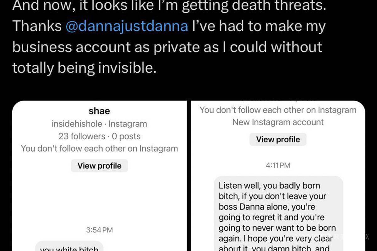 $!¿Por qué están cancelando a Danna Paola? Se desata polémica en X por cambio de nombre y acoso a usuaria