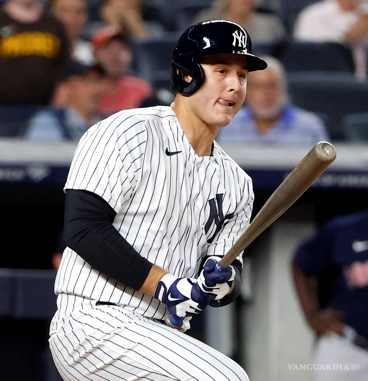 $!Anthony Rizzo, de los Yankees de Nueva York, se ha mostrado contrario a las vacunas. EFE/EPA/Jason Szenes