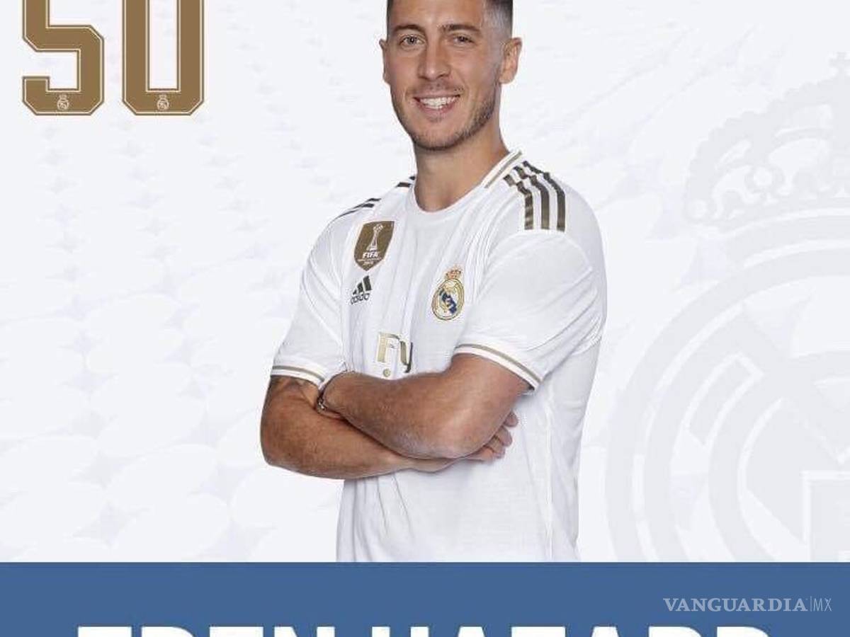 $!El insólito número que usará Eden Hazard con el Real Madrid