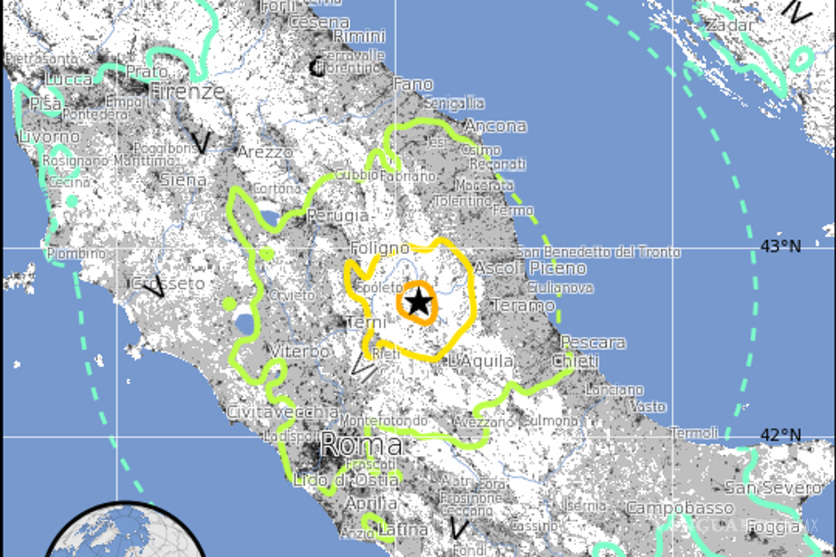 $!Asciende a 73 el número de víctimas por el terremoto en Italia
