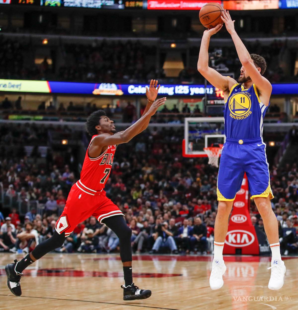 $!Klay Thompson rompe récords de triples en la NBA