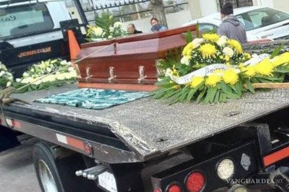 Despiden a operador de grúa que falleció realizando sus labores, en Ramos Arizpe