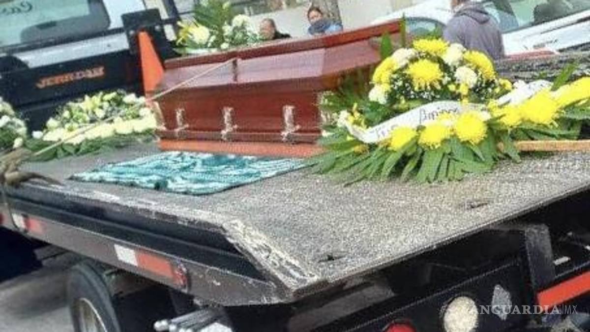 Despiden a operador de grúa que falleció realizando sus labores, en Ramos Arizpe