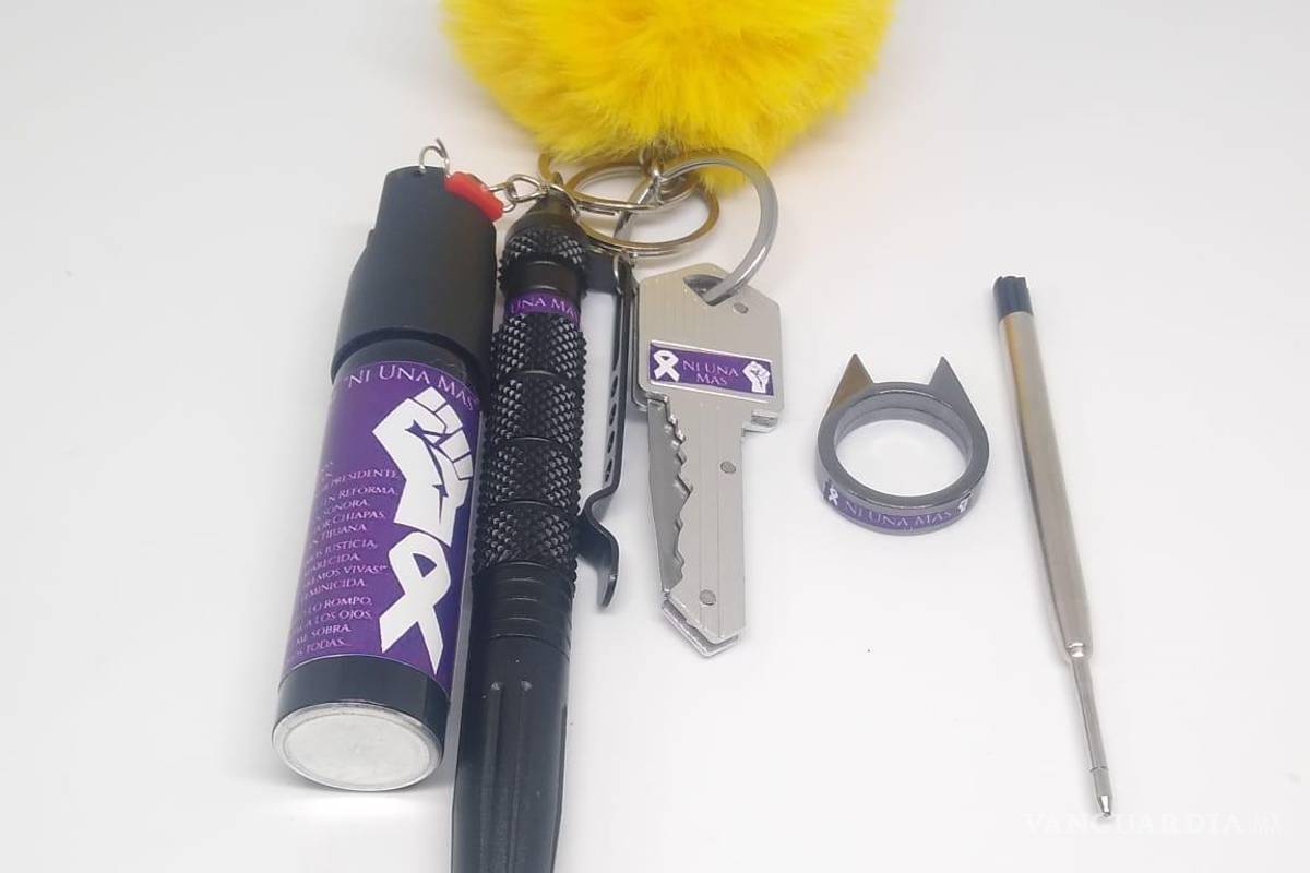 Saltillo: ante inseguridad para mujeres, venden kits de defensa personal en redes