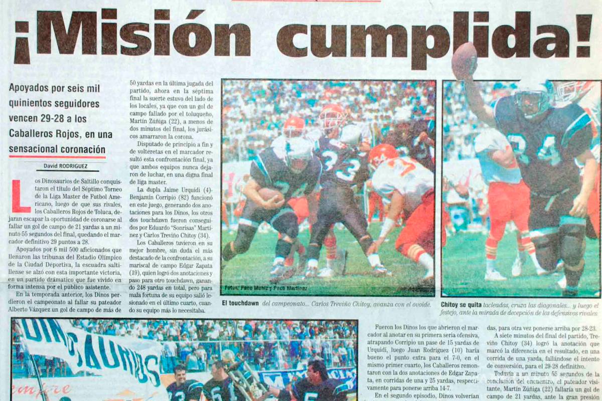 $!Inició la era jurásica en Saltillo