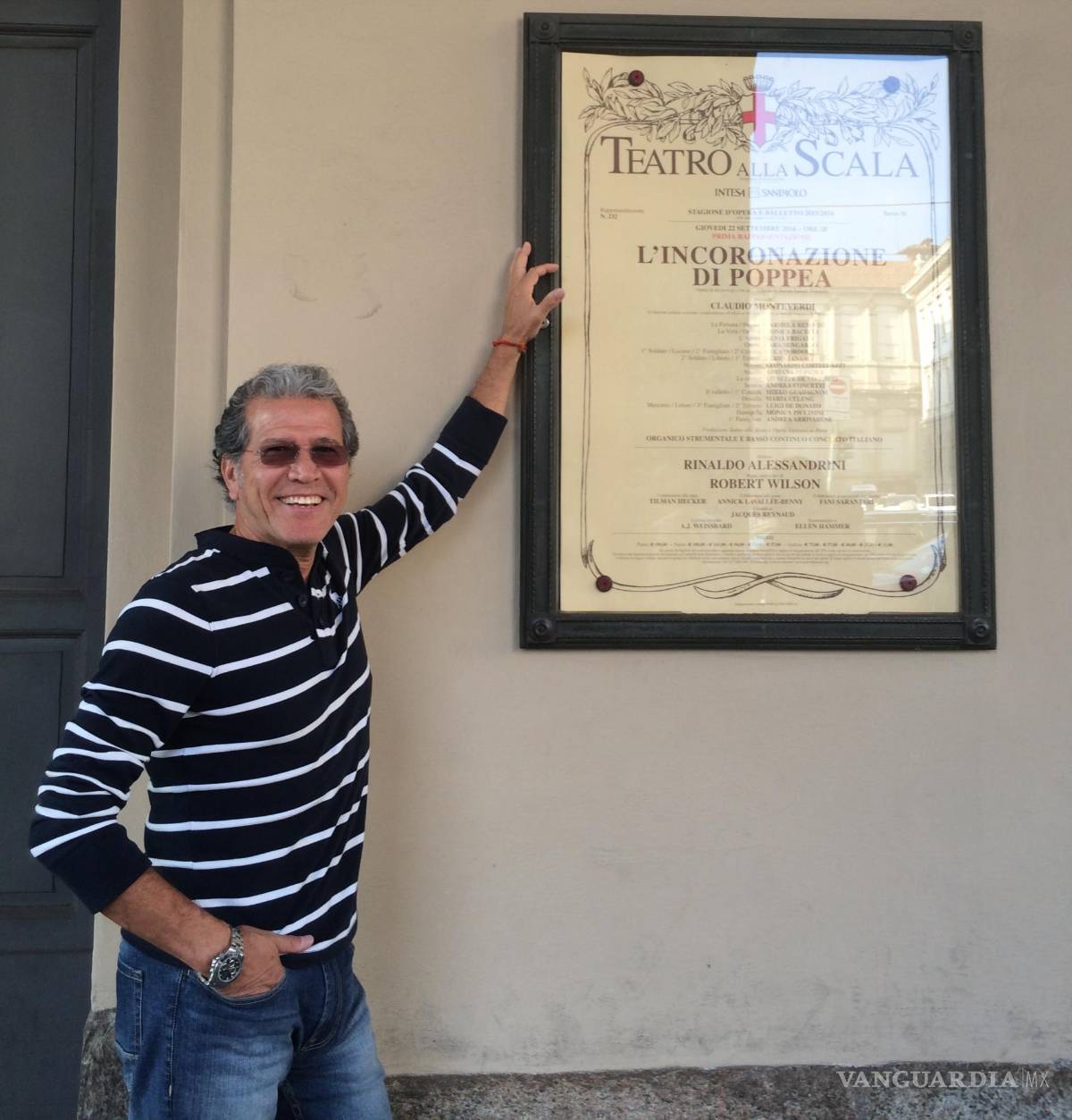 $!Plácido Garza en La Scala de Milán.