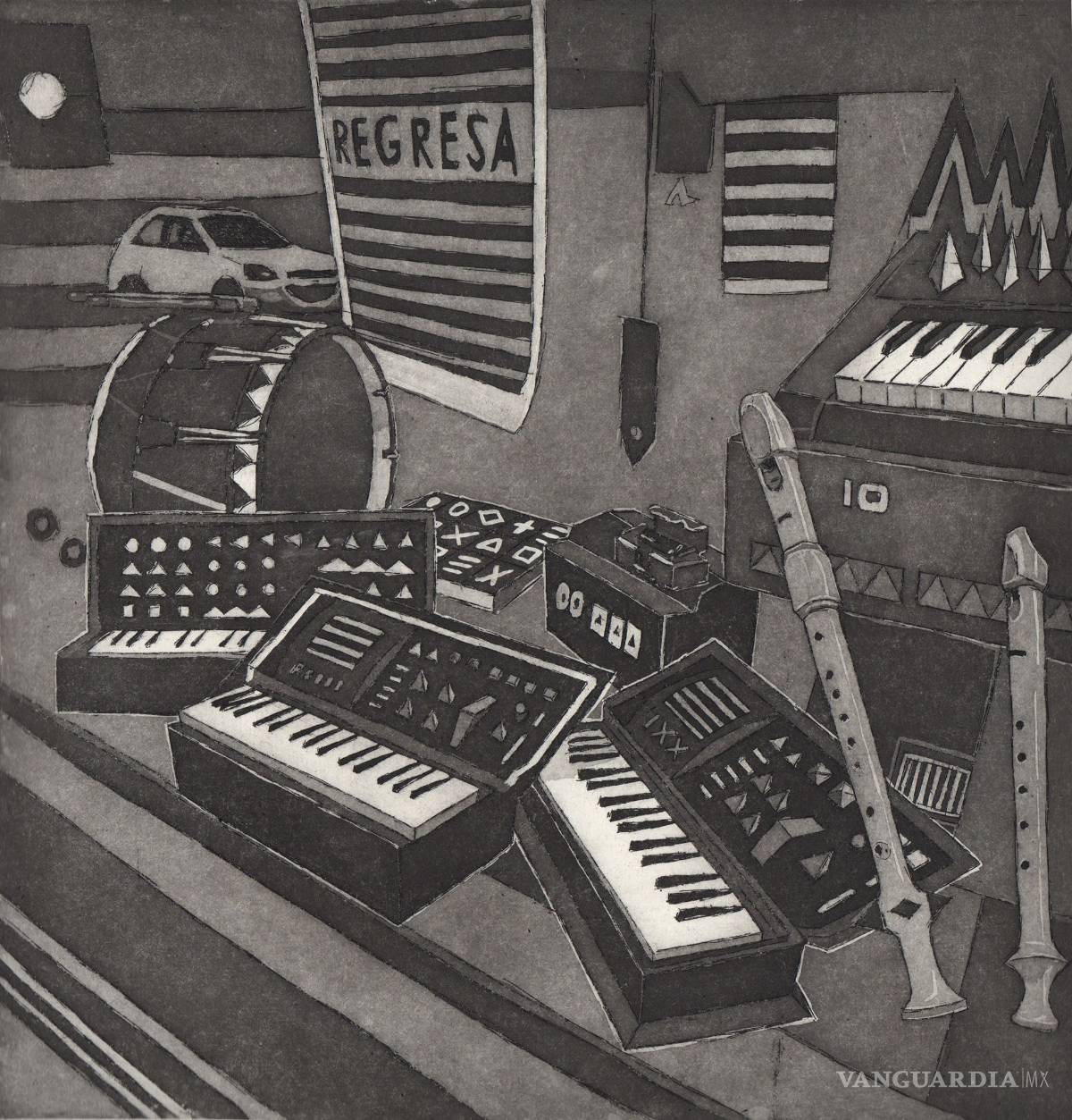 $!Roy Carrum: sinestesia monocroma