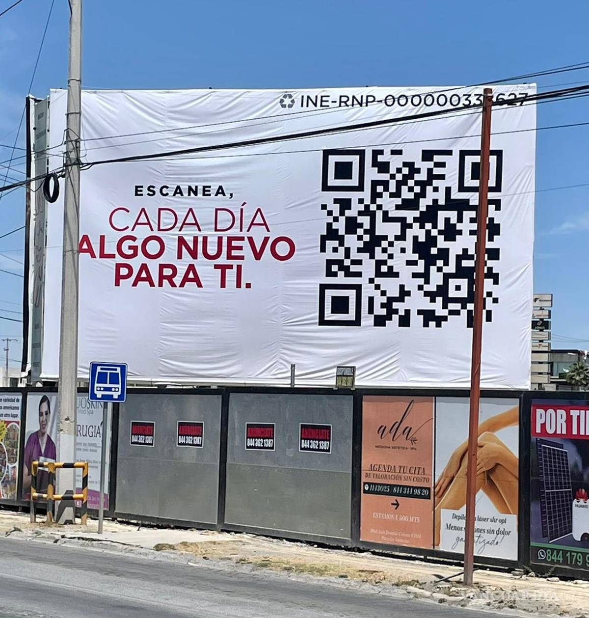 $!Promete Chema reactivar economía de saltillenses, ofrece propuestas a través de código QR