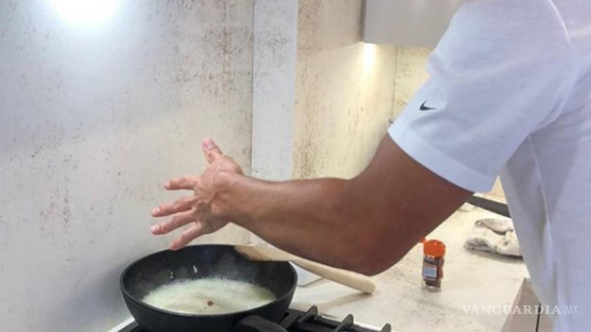 Nadal cambia la raqueta por la sartén y le cocina a su esposa Xisca Perelló