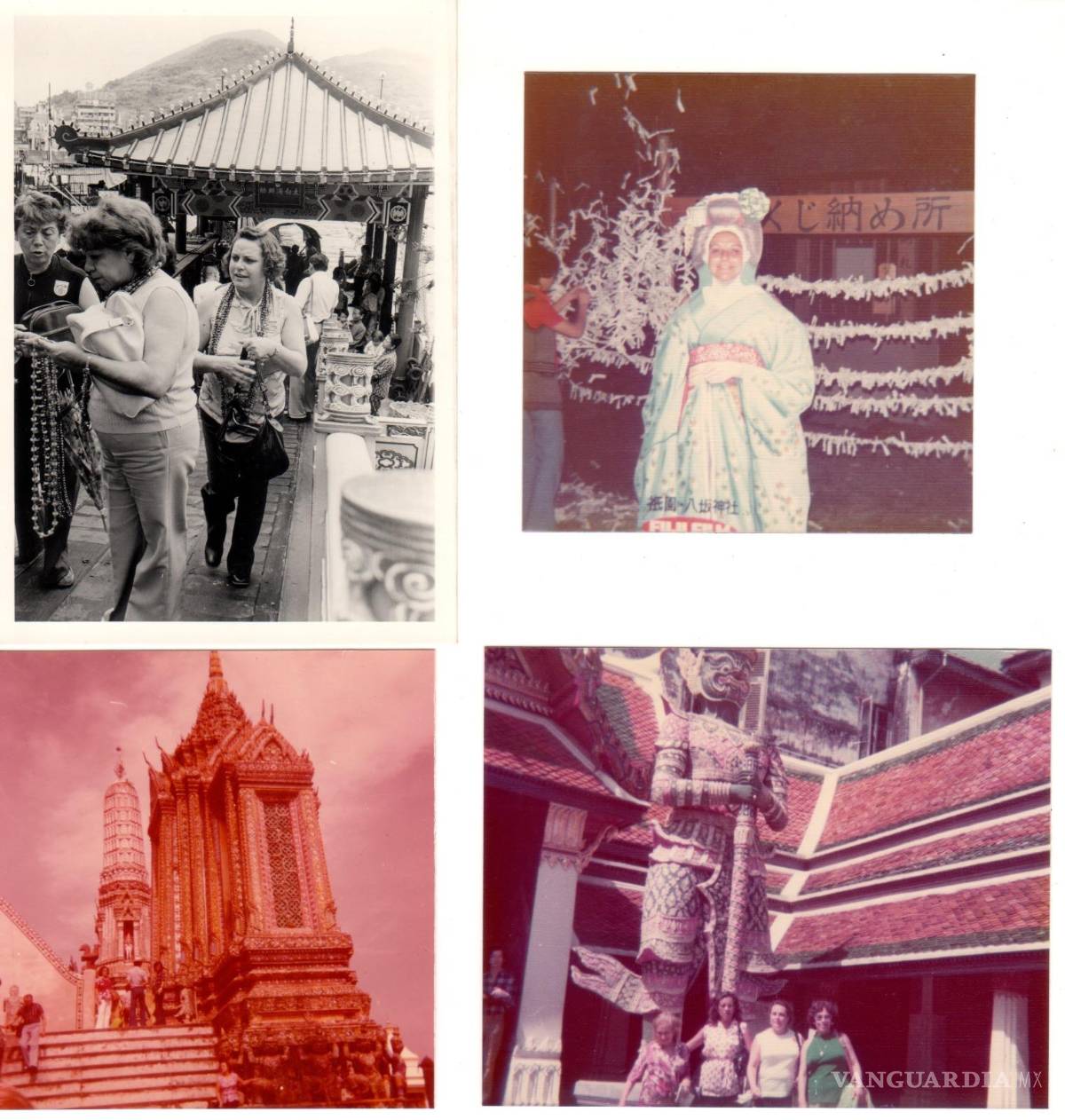 $!Amiguera y viajera, son dos cualidades que siempre ha tenido La Tía Coco. La aventura la llegó a países como Brasil, Grecia, Hong Kong, Cuba, Egipto o Perú.