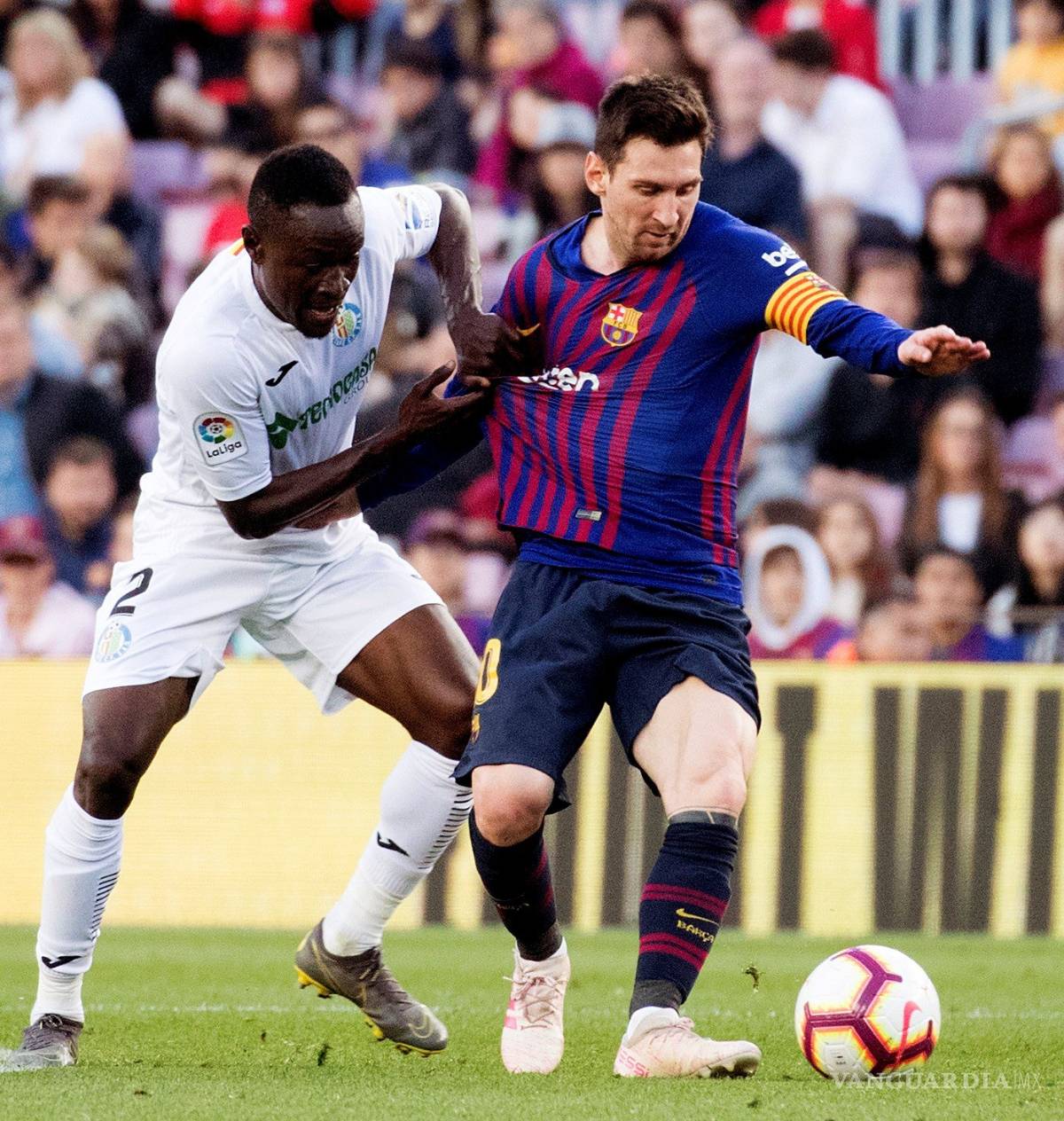 $!El Barcelona gana al Getafe en un insípido y triste Camp Nou