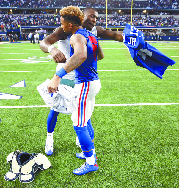 Dez Bryant defiende a Beckham Jr.