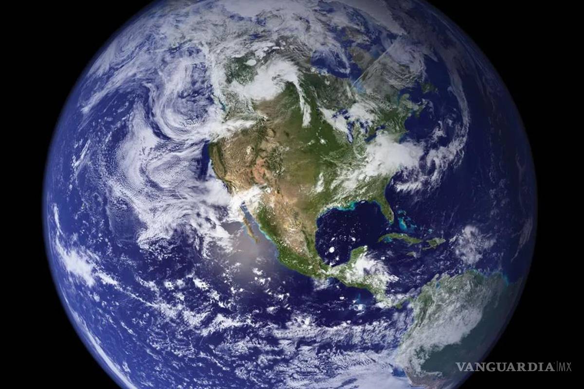 $!Vista del Planeta Tierra.