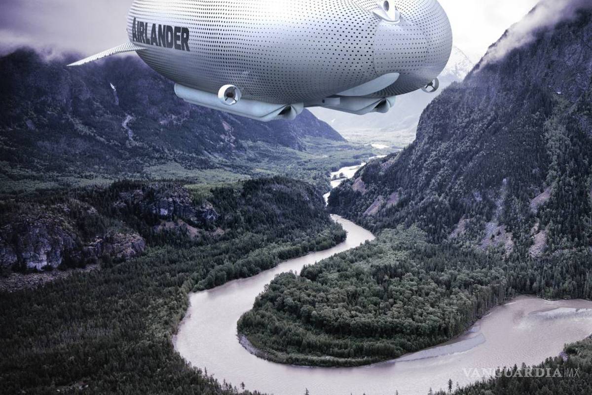 $!Airlander, la aeronave más grande y ecológica