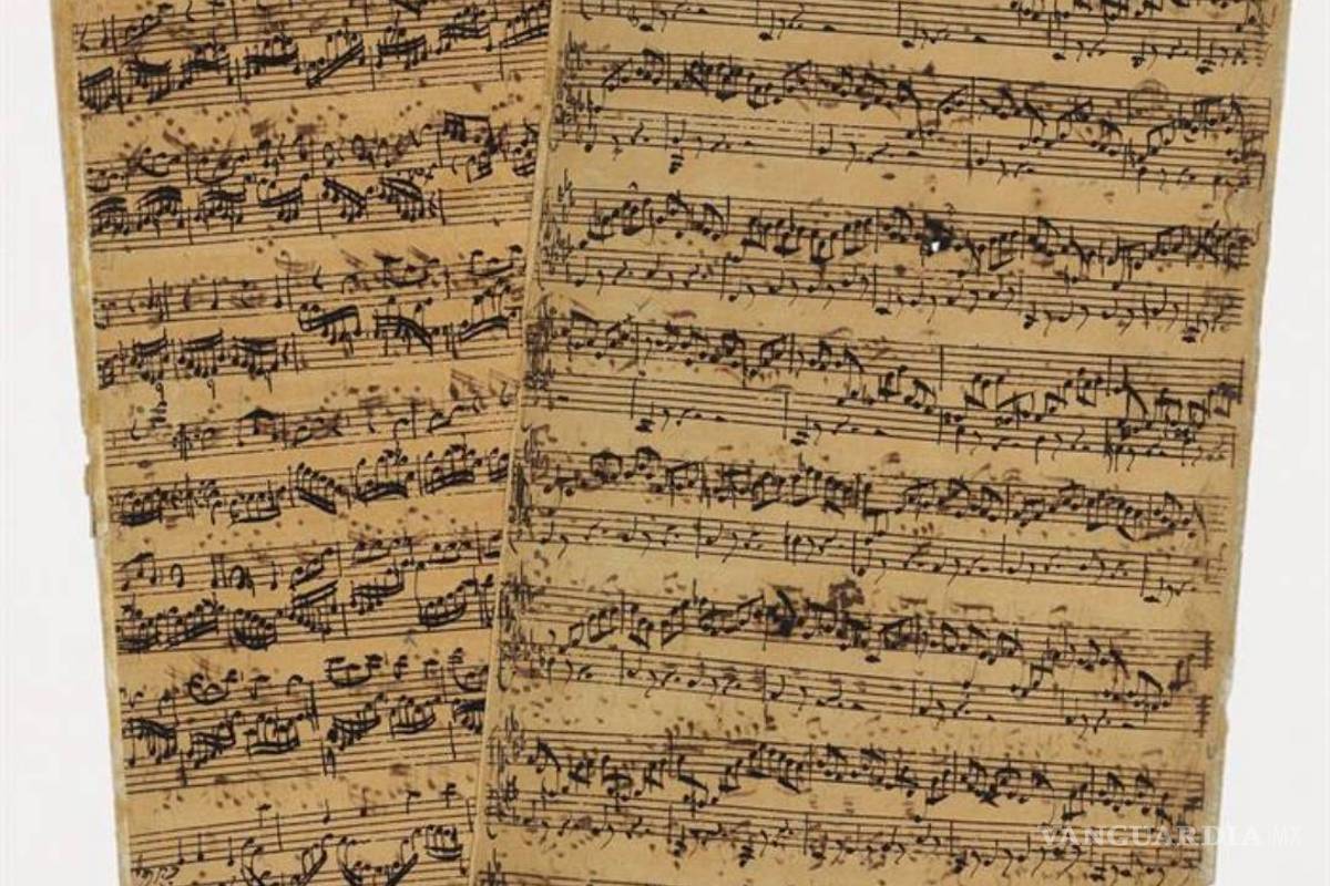 Partitura de Bach pasa a manos chinas por 3.3 mdd