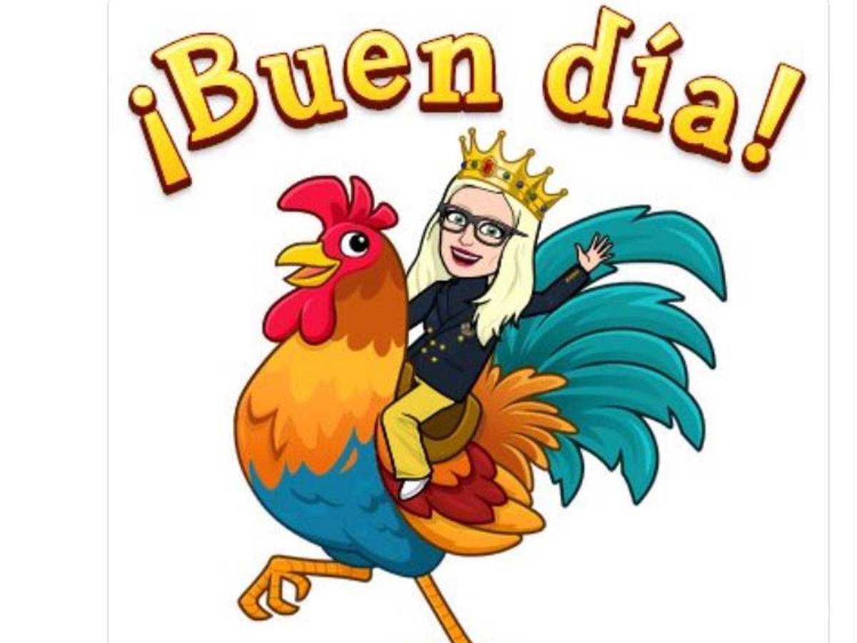 $!Esta es la imagen que posteó Laura Zapata en Twitter.