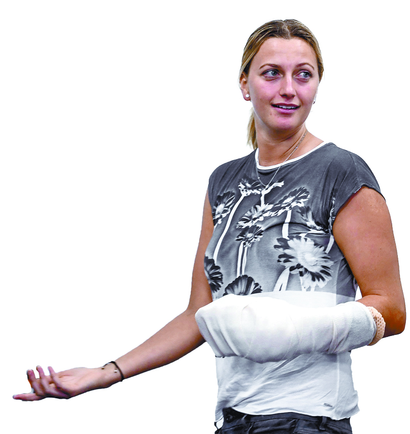 Petra Kvitova quiere volver a jugar