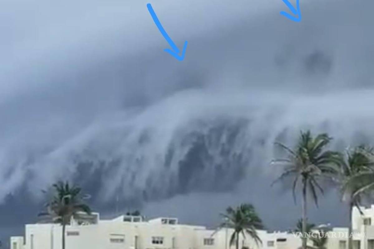 $!¡Sí había OVNIs en misteriosa nube!... captan extraños objetos en Tamaulipas (video)