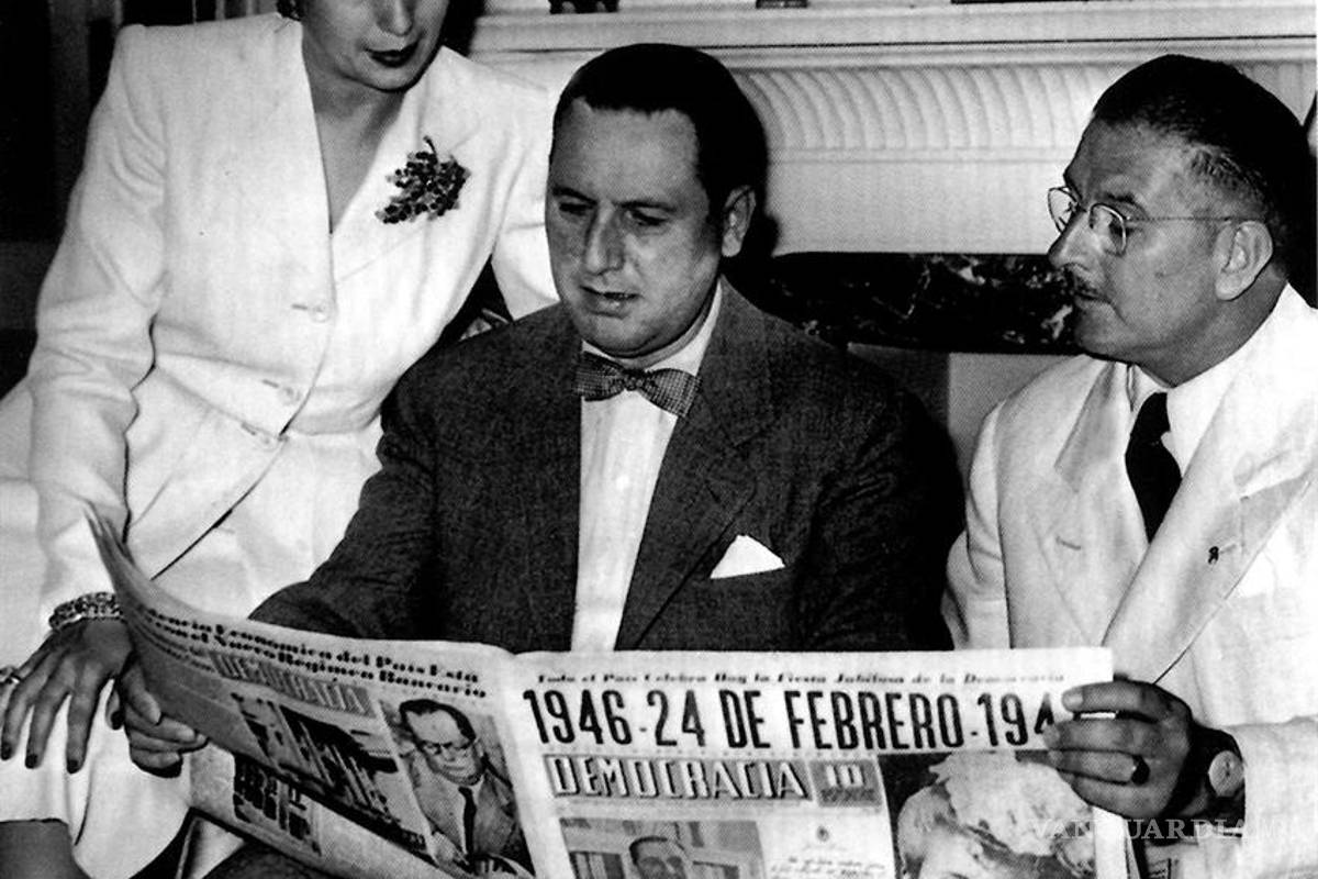 Juan Domingo Perón junto con la emblemática Evita cambiaron a Argentina hace 75 años