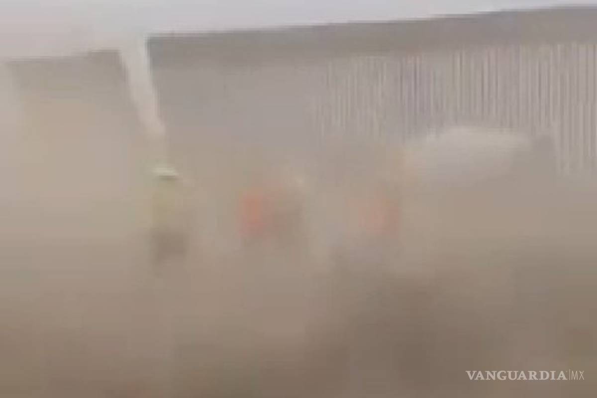 Huracán Hanna derribó una parte del muro de Trump, en Texas