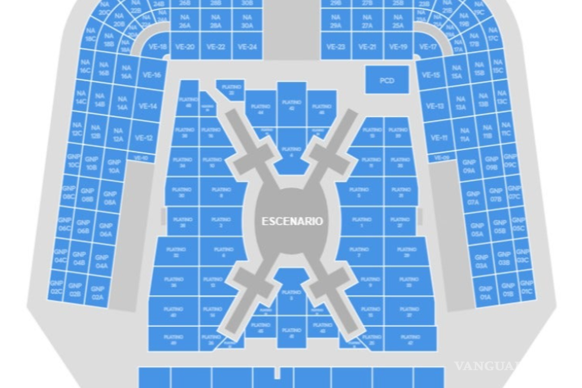 $!Ticketmaster revela mapa del escenario 360° de BTS para México; Profeco exige precios claros a Ocesa