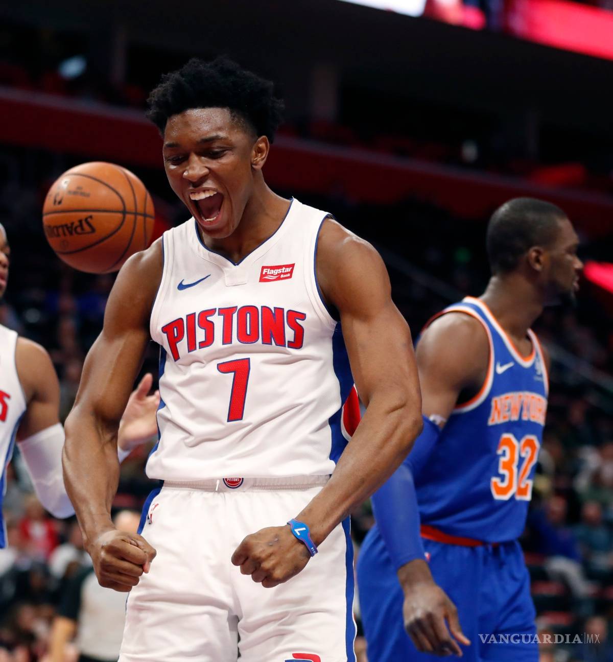 $!Pistons vence a los Knicks con gran actuación de Griffin