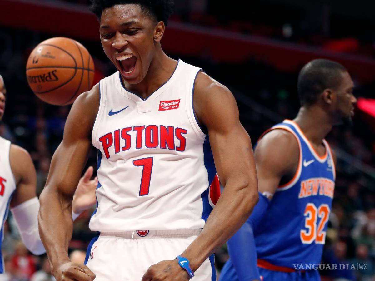 $!Pistons vence a los Knicks con gran actuación de Griffin