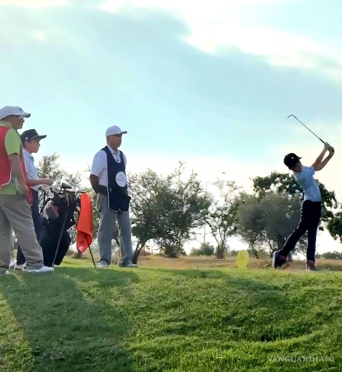$!El golfista saltillense continuará su preparación en el Club Campestre Saltillo rumbo a Ciudad del Sol.