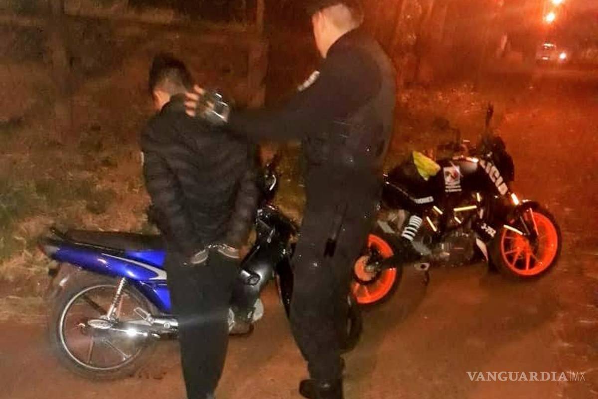 Motociclista repartía mariguana en Saltillo y fue detenido