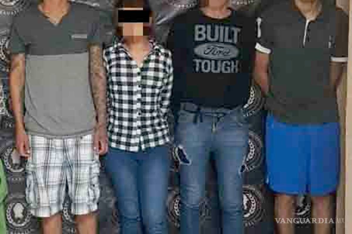 Detienen en Piedras Negras a cuatro personas por el delito de homicidio