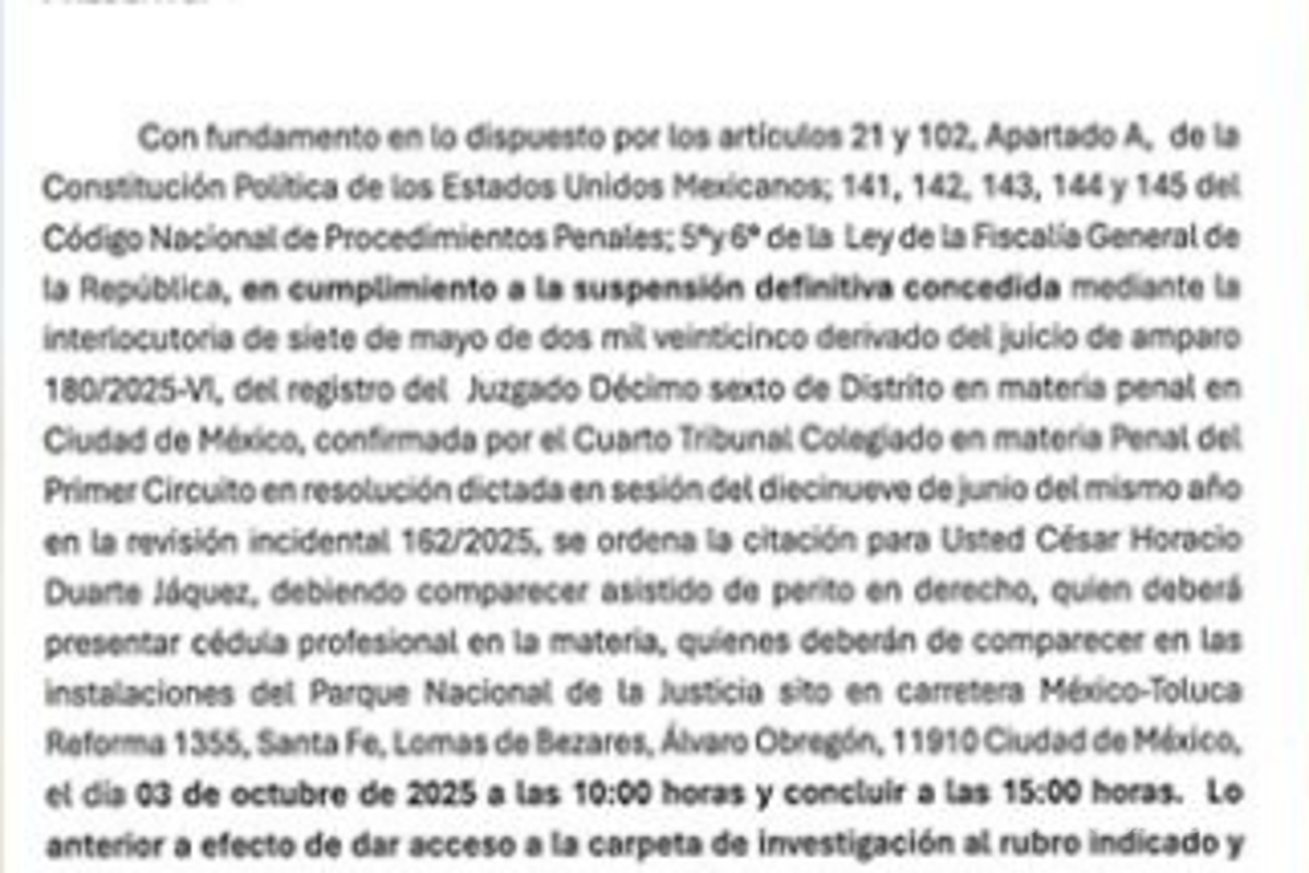 $!César Duarte, exgobernador de Chihuahua, habría ido a la CDMX a supervisar investigación